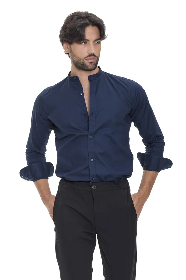 Camicia collo coreana – UKE4389