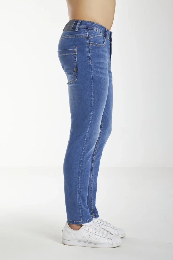 MIRKO-Denim skinny- felpa denim lav.medio/scuro – UKE4808