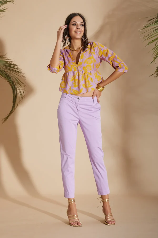 MARISA pantalone in raso – DKE6800